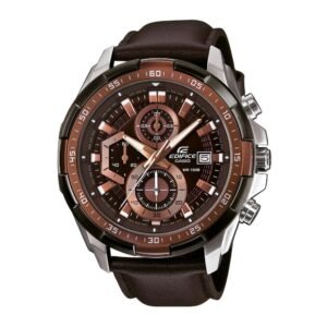 Reloj Casio Edifice EFR-539L-5A Cuero Hombre Marrón