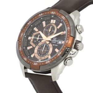 Reloj Casio Edifice EFR-539L-5A Cuero Hombre Marrón