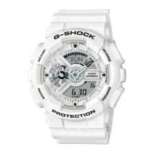 Reloj Casio G-Shock GA-110MW-7A Resina Hombre Blanco