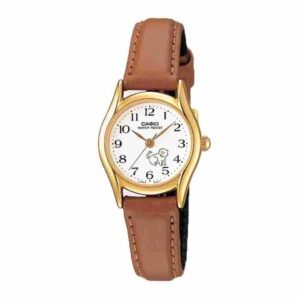 Reloj Casio LTP-1094Q-7B7 Cuero Mujer Beige