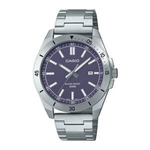 Reloj Casio MTP-B155D-2E Acero Hombre Plateado
