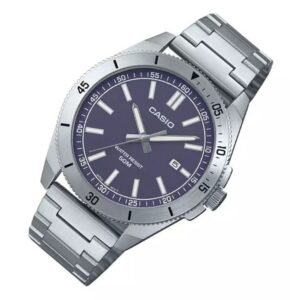 Reloj Casio MTP-B155D-2E Acero Hombre Plateado