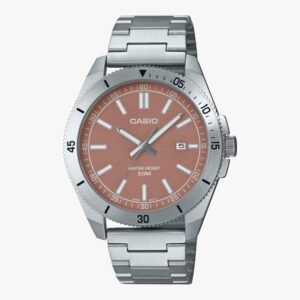 Reloj Casio MTP-B155D-5E Acero Hombre Plateado