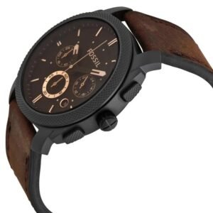 Reloj Fossil Grant FS4656 Cuero Hombre Marron
