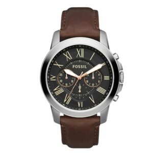 Reloj Fossil Grant FS4813 Cuero Hombre Marron