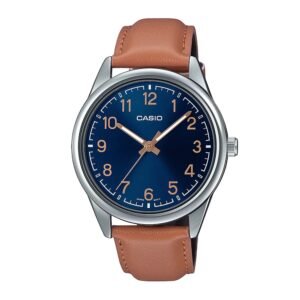 Reloj Casio MTP-V005L-2B4 Cuero Hombre Camello