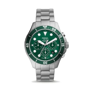 Reloj Fossil Nate FS5726 Acero Hombre Plateado