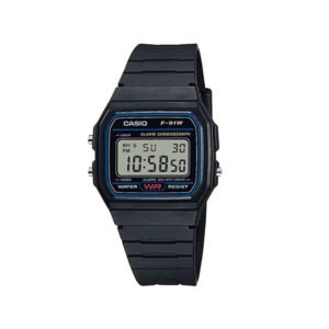 Reloj Casio F-91W-1A Resina Hombre Negro