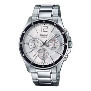 Reloj CasioMTP-1374D-7A Acero Hombre Plateado