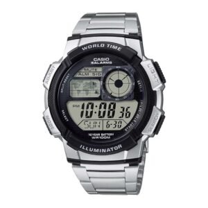 Reloj Casio AE-1000WD-1A Acero  Hombre Plateado