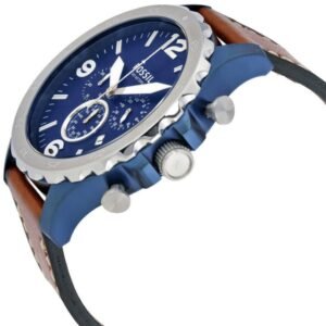 Reloj Fossil Nate JR1504 Cuero Hombre
