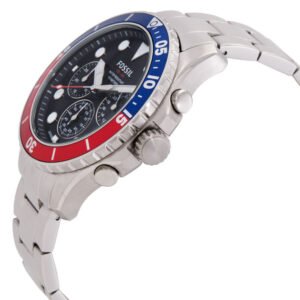 Reloj Fossil Nate FS5767 Acero Hombre Plateado