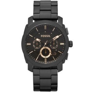 Reloj Fossil Nate FS4682 Acero Hombre Negro
