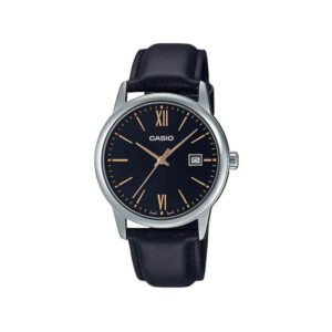 Reloj Casio MTP-V002L-1B3  Cuero Hombre Negro