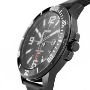 Reloj Casio MTP-VD01BL-1B Cuero Hombre Negro