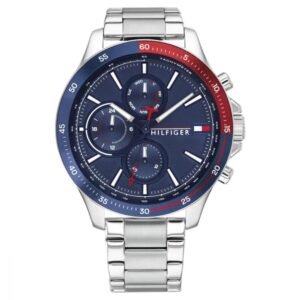 Reloj Tommy Hilfiger Jimmy TH1791718  Acero Hombre Plateado