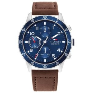 Reloj Tommy Hilfiger Jimmy TH1791946 Cuero Hombre Marrón