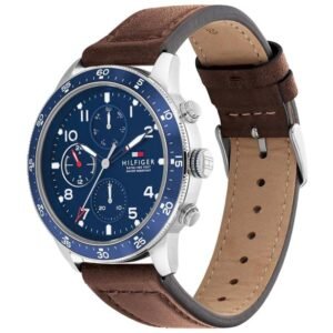 Reloj Tommy Hilfiger Jimmy TH1791946 Cuero Hombre Marrón