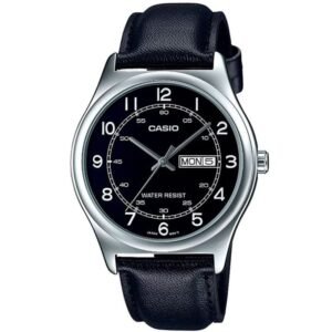 Reloj Casio MTP-V006L-1B2 Cuero Hombre Negro