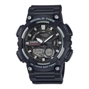 Reloj Casio AEQ-110W-1AV Resina Hombre Negro