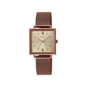 Reloj Casio LTP-E155MR-9B Acero Mujer Oro Rosa