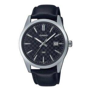 Reloj Casio MTP-VD03L-1A Cuero Hombre Negro