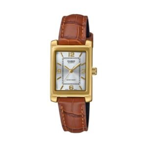 Reloj Casio LTP-1234GLL-7A  Cuero Mujer Marrón