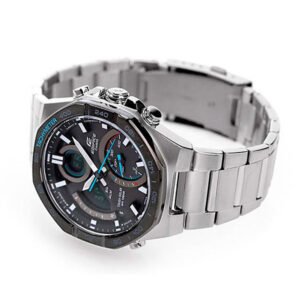 Reloj Casio Edifice ECB-950DB-1A Acero  Hombre Plateado