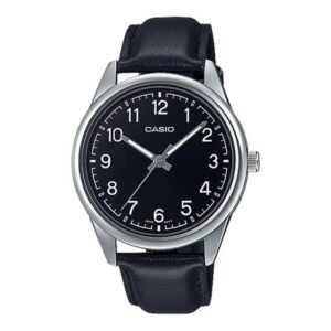 Reloj Casio MTP-V005L-1B4 Cuero Hombre Negro