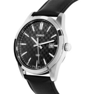 Reloj Casio MTP-VD03L-1A Cuero Hombre Negro