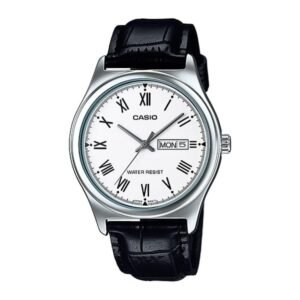 Reloj Casio MTP-V006L-7B Cuero Hombre Negro