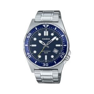 Reloj Casio  MTD-135D-2A Acero Hombre Plateado