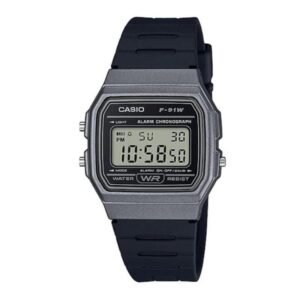 Reloj Casio F-91WM-1B Resina Hombre Negro