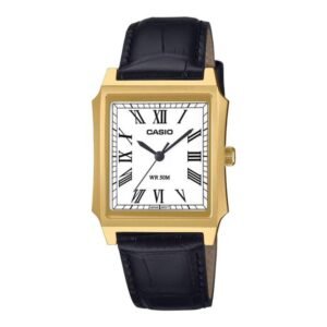 Reloj Casio MTP-B190GL-7B Cuero Hombre Negro