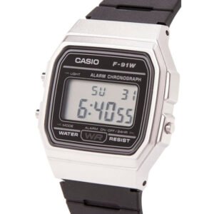 Reloj Casio F-91WM-7A Resina Hombre Negro