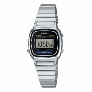 Reloj Casio LA670WA-1D Acero Mujer Plateado