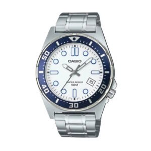 Reloj Casio MTD-135D-7A Acero Hombre Plateado