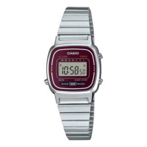 Reloj Casio LA-670WA-4  Acero Mujer Plateado
